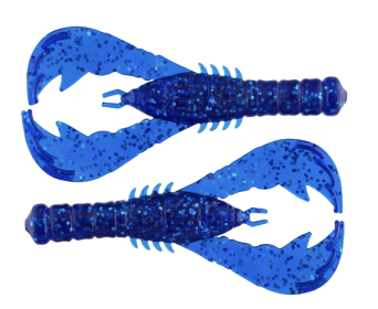 4" Yama Craw / Sapphire Blue 6Pk