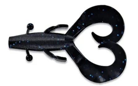 3.75" Cowboy Blk/Blue Flake 7Pk