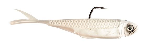 Zman Graph Shadz 3.8" 3/8 Oz Pearl